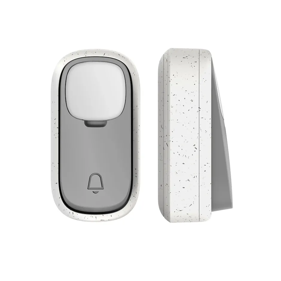 Carillon sans fil sans pile branchement sur prise 230 V technologie Kinétic Bamboo Plug - - 102513^Avidsen New