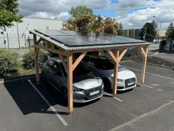 Carport solaire avec panneaux photovoltaïques design 3000-Ultrawatt Sale
