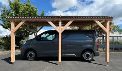 Carport solaire avec panneaux photovoltaïques design 3000-Ultrawatt Sale