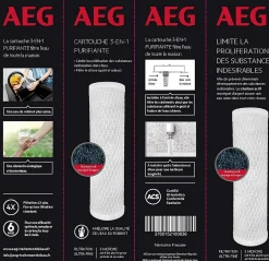 Cartouche de charbon actif 3 en 1 Purifiante-AEG