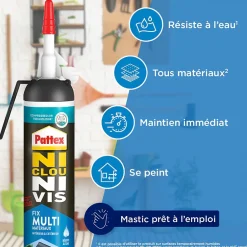 Cartouche de colle polymère propulsée au gaz, 200 g - intérieur/extérieur^Pattex New