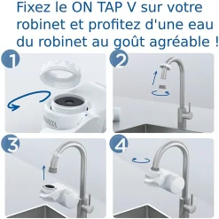 Cartouche pour système de filtration sur robinet ON TAP V-Brita New