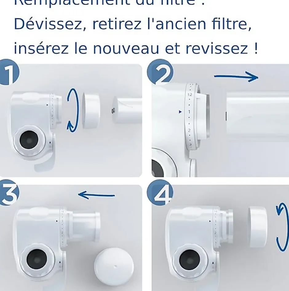 Cartouche pour système de filtration sur robinet ON TAP V-Brita New