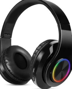 Casque Bluetooth sans Fil Pliable avec Micro intégré noir^Vendos85 Sale