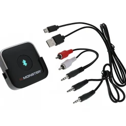 Casque TV émetteur bluetooth noir^Monster Hot