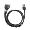 Câble 3 en 1 Lightning/Micro/USB-C^GAO New