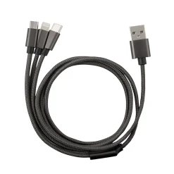 Câble 3 en 1 Lightning/Micro/USB-C^GAO New