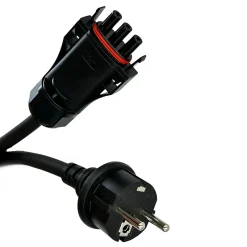 Câble AC 5m 1,5mm² - pour micro-onduleur^Sossen Discount