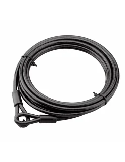 Câble antivol Twisty, vélo, abris de jardin, diamètre 8, 6.00m, acier gaine PVC --Thirard Clearance