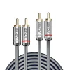 Câble audio 2x RCA Cromo Line 10m^Lindy
