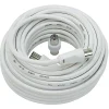 Câble coaxial Tv 10 Mètres + adaptateur-Expert Line Clearance