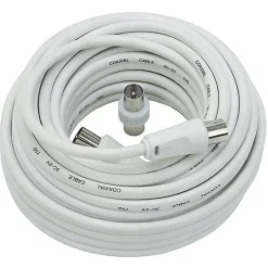 Câble coaxial Tv 10 Mètres + adaptateur-Expert Line Clearance