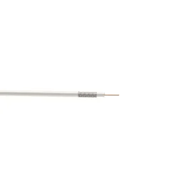 Câble coaxial 17VATC Blanc 10 m^Nexans Discount