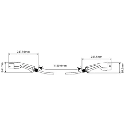 Câble de recharge pour voiture électrique en spirale 7,4KW 5m^ Sale
