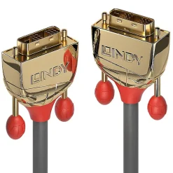 Câble DVI-D Single Link Gold Line 10m-Lindy Online