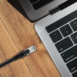 Câble Ethernet RJ45 CAT 8 mâle/mâle tressé - S/FTP 3 m - 395631-Metronic Sale