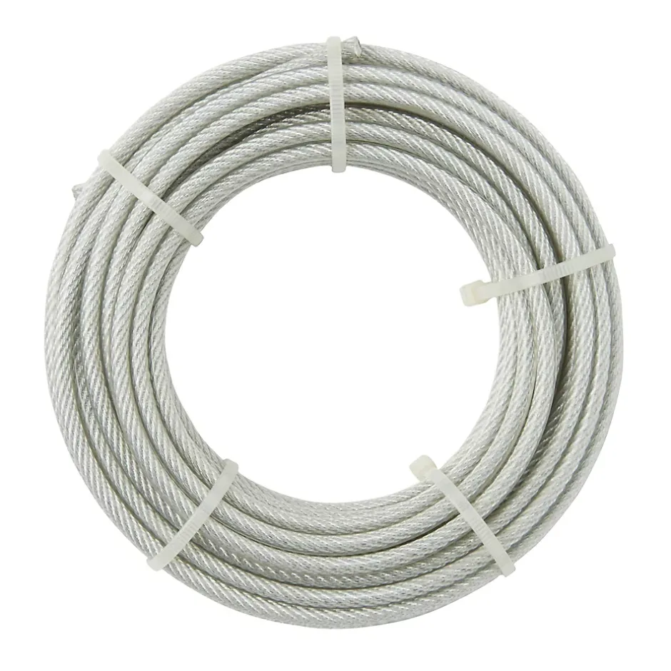 Câble gaine ø5 mm x 10 m transparent-Diall Online