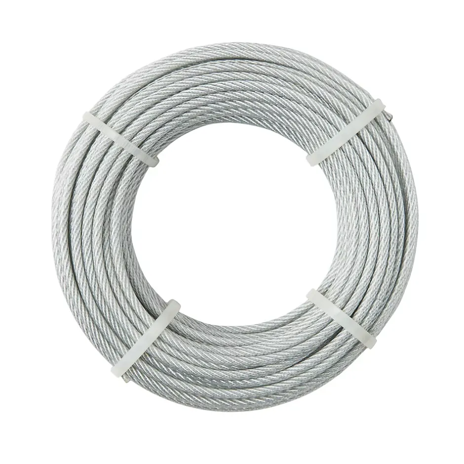 Câble gaine ø4 mm x 20 m transparent-Diall Clearance