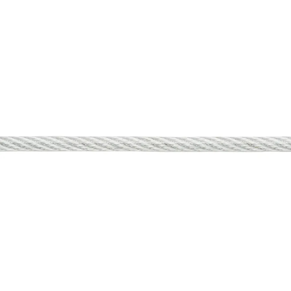 Câble gaine ø4 mm x 20 m transparent-Diall Clearance