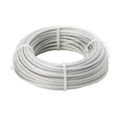 Câble gaine ø4 mm x 20 m transparent-Diall Clearance