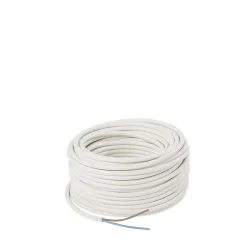Câble électrique flexible H05VVF 2x1,5 mm² Blanc - 25 m-Nexans Outlet