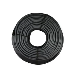 Câble électrique flexible H05VVF 3x1,5 mm² Noir - 50 m-Nexans New