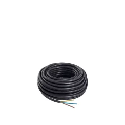 Câble électrique flexible H05VVF 3x1,5 mm² Noir - 10 m-Nexans