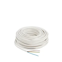 Câble électrique flexible H05VVF 3x1,5 mm² Blanc - 25 m^Nexans Clearance