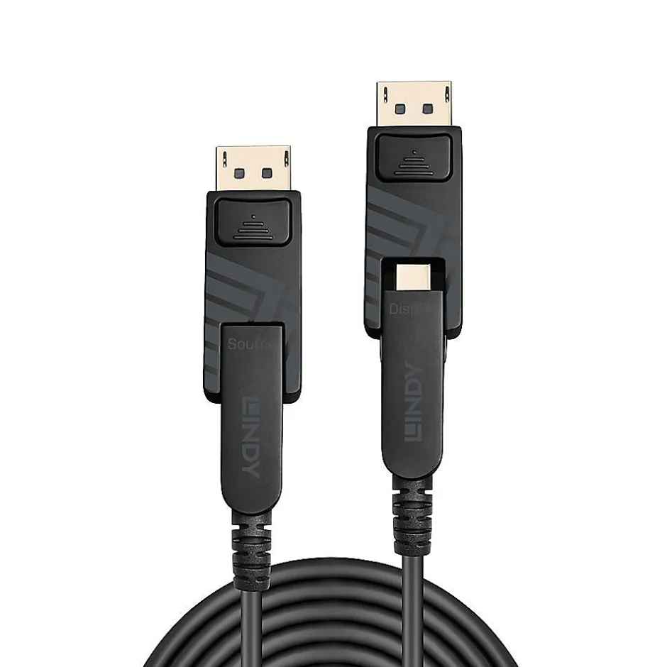 Câble Mini DisplayPort 1.4 Hybride 20 m-Lindy Clearance