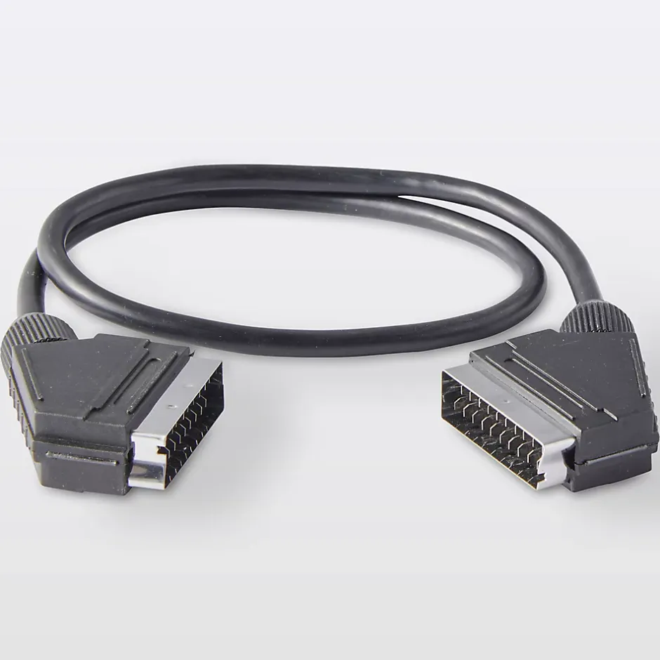 Câble péritel Mâle / Mâle noir , 0.75 m^Blyss Clearance