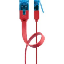 Câble RJ45 Cat6a plat non blindé 2m^Goobay Discount