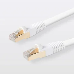 Câble RJ45 Mâle / Mâle blanc Or, 0.5 m^Blyss Hot