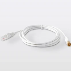 Câble RJ45 Mâle / Mâle Catégorie 6E blanc , 2 m^Blyss Clearance