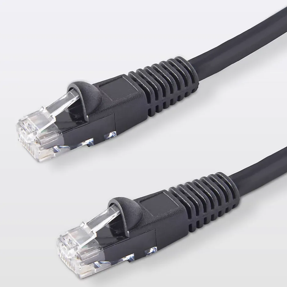 Câble RJ45 Mâle / Mâle Catégorie 5E noir , 5 m-Blyss