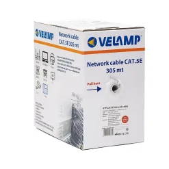 Câble réseau CAT5E UTP 305mt en Pull box. Certifié CPR^Velamp Discount