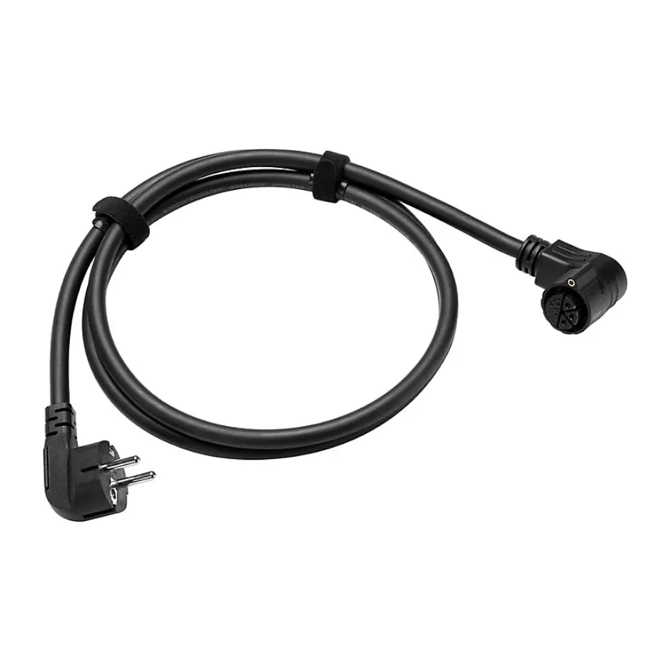Câble secteur Type F 1,5 m. Charge rapide et sûre via prise Schuko. Compatible Stream^EcoFlow Outlet