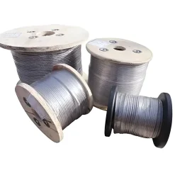 Câble souple diam. 4 mm - torons 7 x 7 - 250 mètres - Inox 316^MySystem