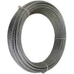 Câble souple diam. 4 mm - torons 7 x 7 - 500 mètres - Inox 316^MySystem Best