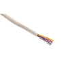 Câble téléphone PTT 298 4 paires 0,6mm² ivoire 15m-Zenitech