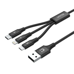 Câble USB 3 en1 1.50 mètre^Unitek Online