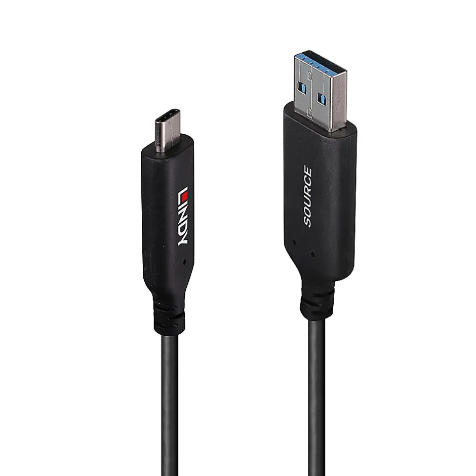 Câble USB 3.2 Gen1 hybride 5Gbps 50m-Lindy Outlet