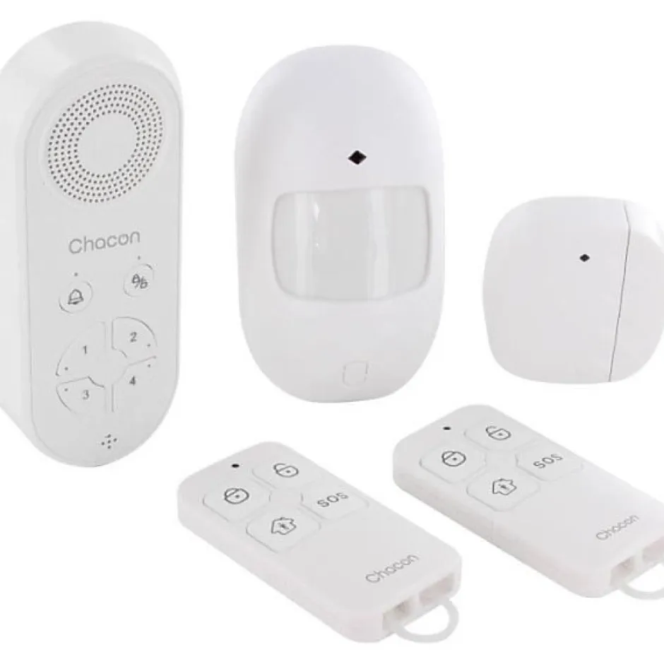 Kit alarme sans fil avec avertisseur vocal-Chacon Clearance
