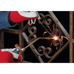 Chalumeau BI Gaz 110 Bar Oxygène/ Propane Avec 2 pointes Kit complet OXYKIT 555K^Kemper Hot