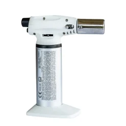 Chalumeau de cuisine à gaz Toutes positions 360 degrés + Cartouche de gaz 160ml Allumage piézo Flamme réglable^Kemper Outlet