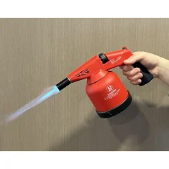 Chalumeau gaz 1.7kW Allumage piezo + 8 Cartouches gaz^Proweltek Online