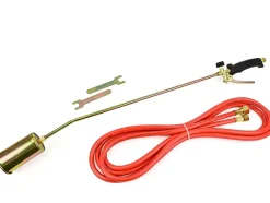 Chalumeau Gaz Professionnel Pour Couverture 850 Mm Buse 60 Mm Avec Tuyau 5 m - Chauffage Brûlage Collage À Chaud-Importdistrib Clearance