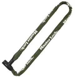Chaîne antivol en acier avec revêtement nylon 1 m x Ø 8 mm - Serrure à clé (4 clés)^Master Lock Best