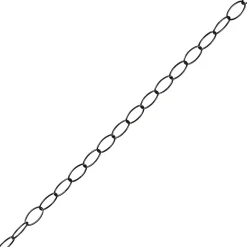 Chaîne de lustre noire ø2 mm x l. 150 cm^Diall