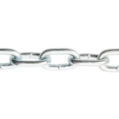 Chaîne droite en acier zingué ø2.5 mm, 2.5 m-Diall Hot