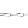 Chaîne non soudée en acier ø2 mm, 2.5 m^Diall Hot